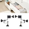2 PCS Cabinet Drawer Installation Clamps Left Right Side Drawer