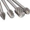 10 Pcs Rotary File Fast Chip Cutting Grinder Bit High