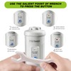 Miniwell Shower Filter L730-XC, Removes Over 99% Chlorine, Shower Head