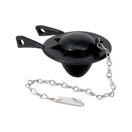 PLB40016 EvertechPRO Toilet Flapper Replacement Kit - 2 Inch Flapper Ball for Flush Valve, Universal Design Toilet Stopper Flapper With 9 Inch Steel Chain, Long-Lasting Durability