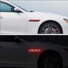 TOMALL 6Pcs 3D Strong Reflective Stripe Sticker for Car Fender
