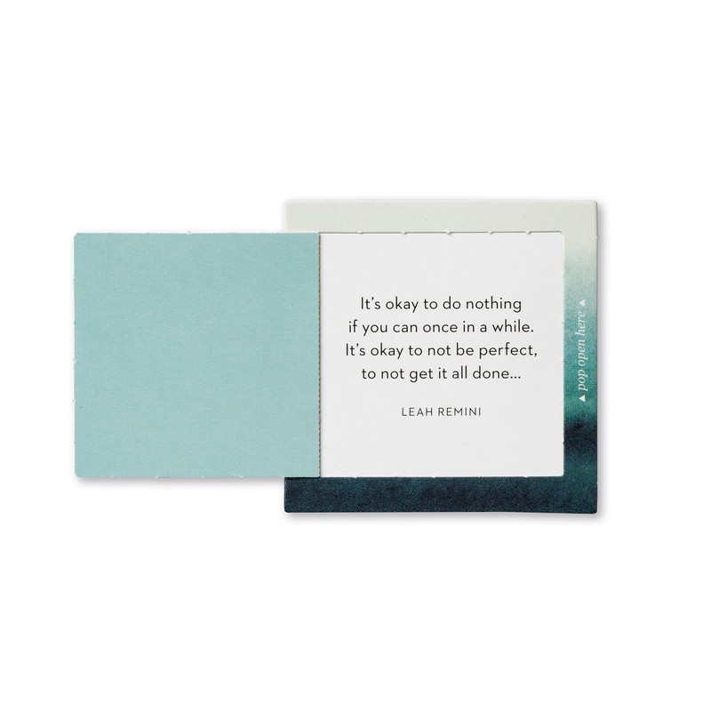 Compendium ThoughtFulls Pop-Open Cards — 4-Pack of Embrace Calm, Mindfulness,