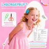 Dazhqp Set di 15500 perline da infilare, 96 colori perline