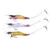 VOANZO 6 PCS Soft Shrimp Fishing Lure Soft Bait with