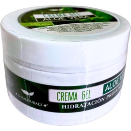 Crema Gel de Aloe Vera (Sábila), Hidratación Profunda, 100g