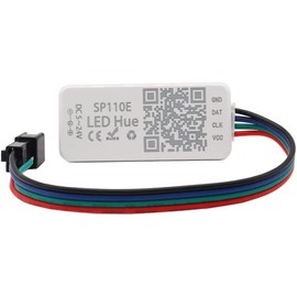 Bluetooth Controller SP110E LED Controller Bluetooth Smart iOS/Android App 1024 Pixel for SK6812 RGB RGBW APA102 WS2801 RGB/RGBW LED Strip DC 5-24V