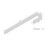 Gedotec Peli Towel Rail Bathroom Towel Rail Matt Brushed Stainless