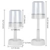 DODAMOUR Height Adjustable Toothbrush Holder for Bathroom, Toothbrush Holder Stand