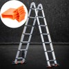 DOITOOL 2 Pcs Non Slip Ladder Feet Rubber Pads,Ladder Security