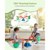Uimoso Kids Seesaw 55 lbs Capacity 360° Rotating Teeter Totter
