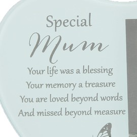 Special Remembrance Memorial Mum Tea Light Holder,14cm x 16cm 6cm