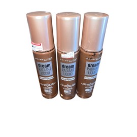 Maybelline 3 Maybelline Dream Radiant Liquid Hydrating Foundation 135 Java