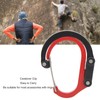 Carabiner Clip Outdoor Tactic Clasp Multifunctional Aluminium Alloy M Size