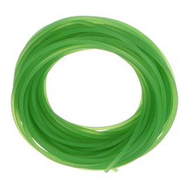 sourcing map Polyurethane Round Belt 1.5 mm Diameter 32.8 ft (10 Metres) Length Rough Surface PU Urethane Belt for Drive Technology Green