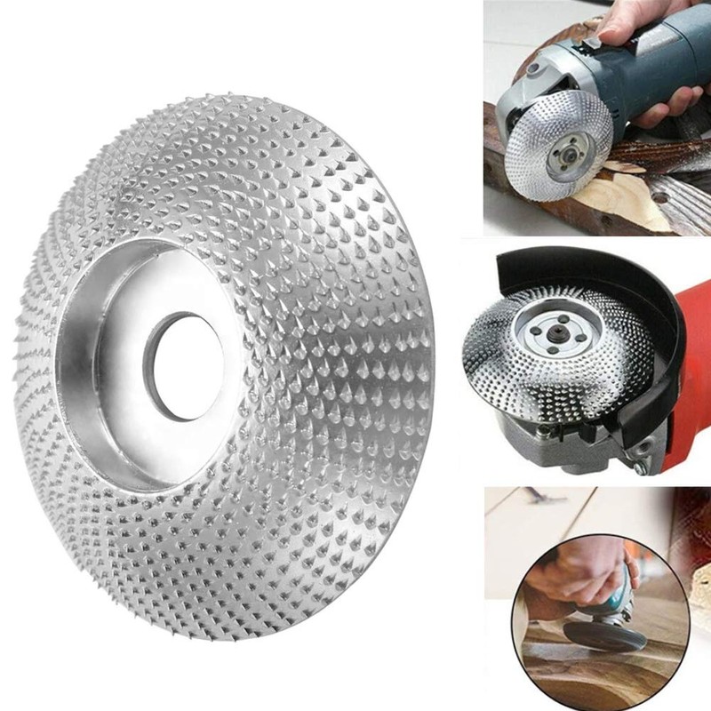 Wood Grinding Wheel,Sanding Wheel,Grinding Carving Tool,Abrasive Disc for Angle Grinder,Tungsten