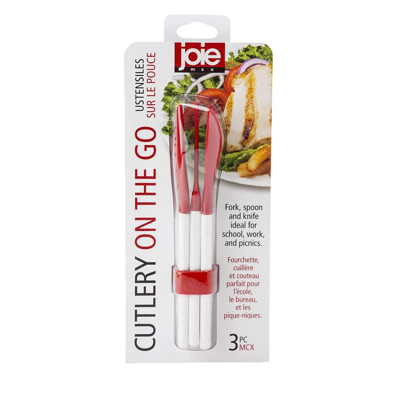 Joie Cutlery On The Go Kitchen Gadgets, Pack of 3