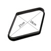 VOANZO Billiards 9 Ball Pool Table Triangle Rack Heavy Duty