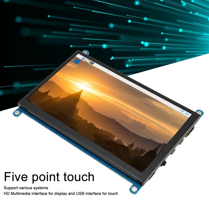 7 Inch Capacitive Touch Screen IPS Display 1024x600 Touchscreen for