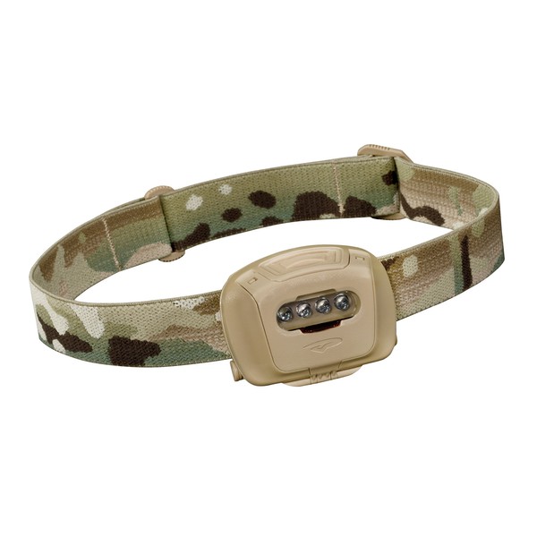 Princeton Tec Quad Tactical MPLS Headlamp with 4 Ultrabright RGB