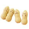 Ogquaton 4Pcs Cute Kawaii Vivid Peanut Rubber Erasers Cartoon Creative