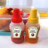Mini Squeeze Bottles 23ml Small Ketchup Bottle Refillable Plastic Spice