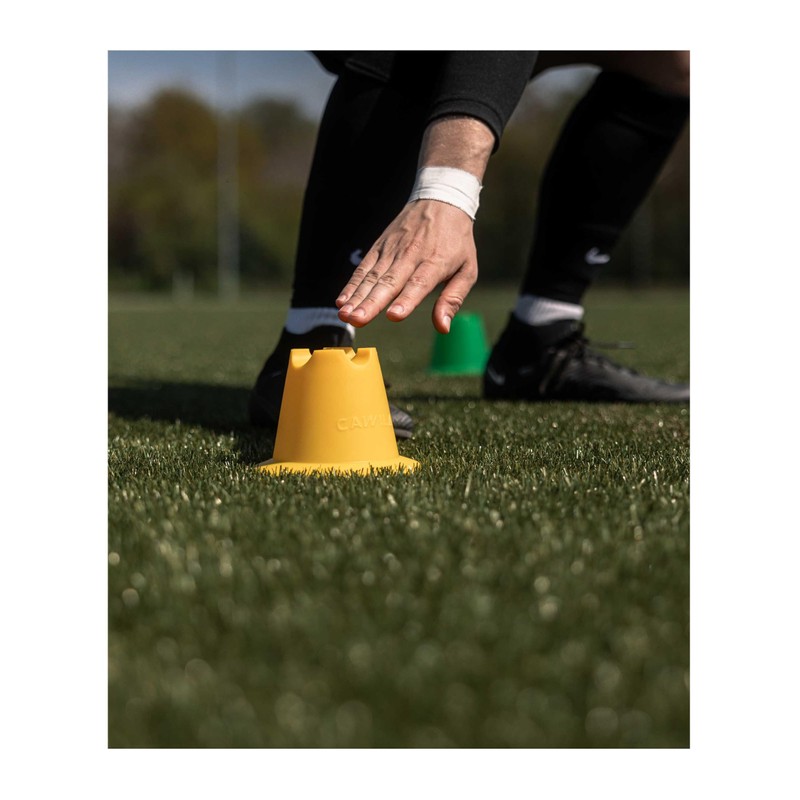 Cawila ACADEMY Mini Pylons, Set of 10, One Size, Blue,