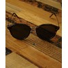 MEMENTISM ME-59W Combination Frame Sunglasses, Braun