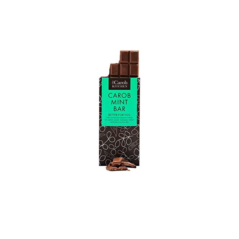The Carob Kitchen Carob Mint Bar 80g