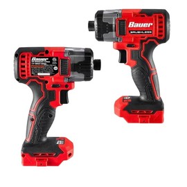 20V Brushless Cordless 1/4 in. Hex 3-Speed Impact Driver Compatible with Bauer - Tool Only - Battery and charger sold separately
