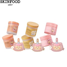 SKINFOOD Carrot / Potato / Peach Pad 120ea + Face Pouch Set 2items [SKINFOOD X MANGOMEE], Type:Carrot