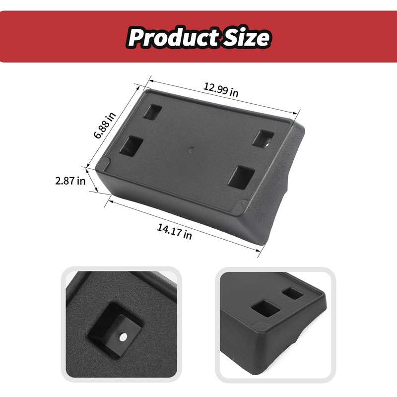 JeCar Front License Plate Frame Bracket Fit for 2021+ Dodge