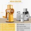 SUSTEAS Yellow Rotary - Food Chopper with 5 Well-Designed Blades