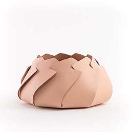 Vacavaliente Zambo Organiser, Leather, New Pink, Groot