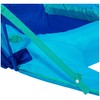 SwimWays Spring Float Canopy Recliner Chair for Swimming Pool, Inflatable