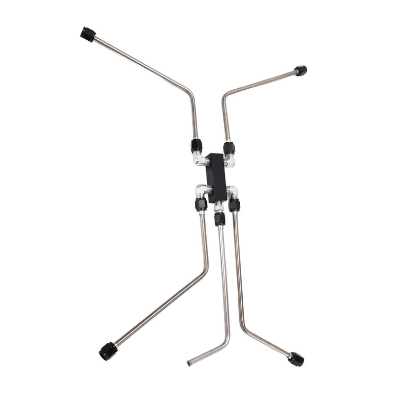 Complete Coolant Crossover Steam Vent Kit Stainless Steel for LS1