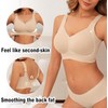 PoseFree Wireless Bras for Women Pack Full Coverage Comfortable &