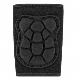 SEVEN MINE Codera Deportiva con Protección Acolchada EVA SM-EB-03 Alivia Molestias de Codo de Tenista, Soporte Ajustable Open-Back Unisex (Medium)