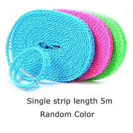 3 Pcs Windproof Clothesline Non-Slip Clothesline Nylon Washing Line Rope Laundry Clothes Lines for Outdoor Use Indoor and Outdoor Travel Camping