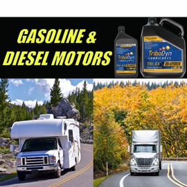 TriboDyn TRI-EX Full Diesel Synthetic 15W40 Oil (1 Gallon, 15W-40)