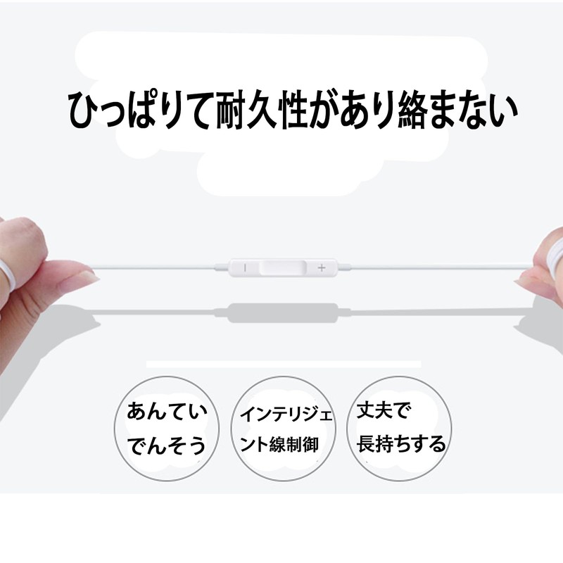 Earphones, Wired Earphones, 3.5mm Jack, Noise Cancelling, Tangle Proof, Earphones