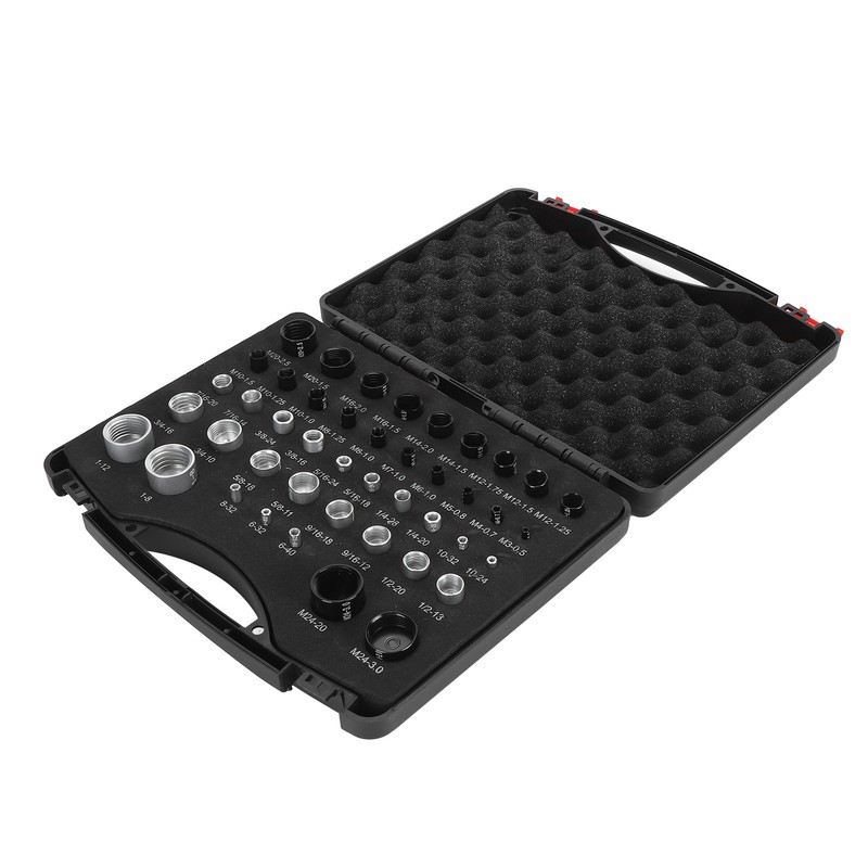44PCS Nut and Bolt Thread Checker Aluminum Alloy Imperial and