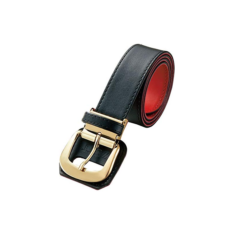 Zet Boys Baseball Zero One Stage Belt, Black (1900), BX65J,