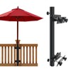 Finderomend Deck Umbrella Mount, Easy Install and Move Outdoor Patio