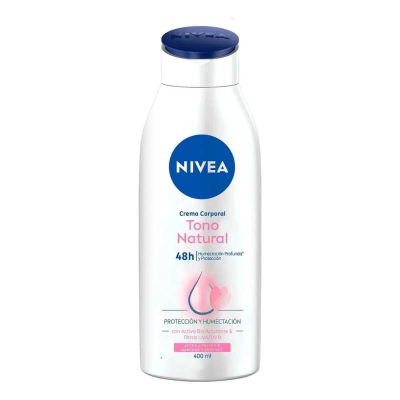 Nivea Crema Corporal Humectante Aclarado Natural 400 Ml