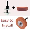 WA 3" inch Mini Rotary Grinding Stone, Polishing Wheel, Vitrified