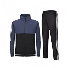 MOSROLI Men's gym suit outdoor sportswear Tracksuit sport602 (AU, Alpha, X-Large, Regular, Regular, 2, black/grey)