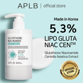 APLB Glutathione Niacinamide Body Wash 300ml / 10.14 fl.oz LIPO GLUTA NIAC CEN™