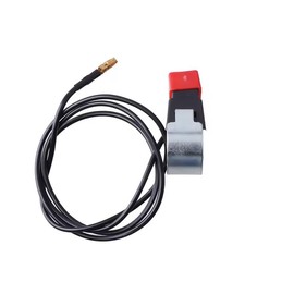 1pc Black and Red Motorcycle Handlebar Switch, Motorcycle Stop Kill Switch Button Momentary Switch Mini Moto Quad Dirt Bike Fit 7/8" 22mm Handlebar 49cc Electrical and Batteries