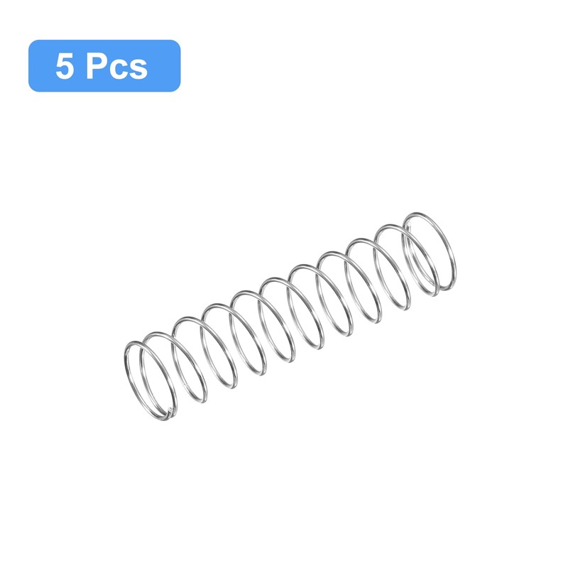 QUARKZMAN Pack of 5 Compression Spring 304 Stainless Steel Compression