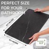 Stone Bath Mat, 23.7 x 15.4 inches, Quick Dry &